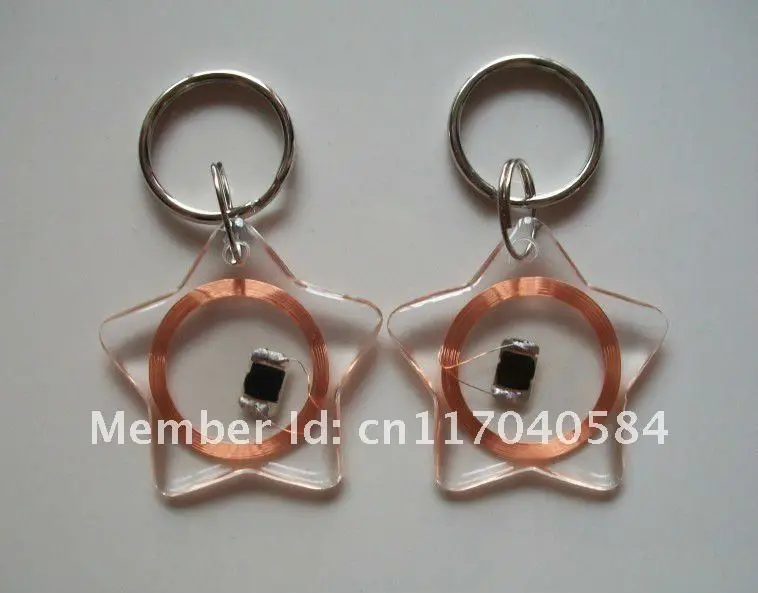 Бесплатная доставка карта контроля доступа 125 кГц RFID ключ тег брелок для системы