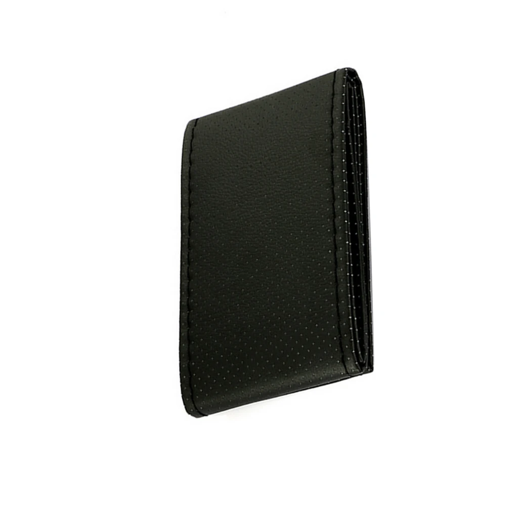 

PU Leather Car Steering Wheel Cover Non-slip Breathable Skin Feel Cover Automotive Interior Protection