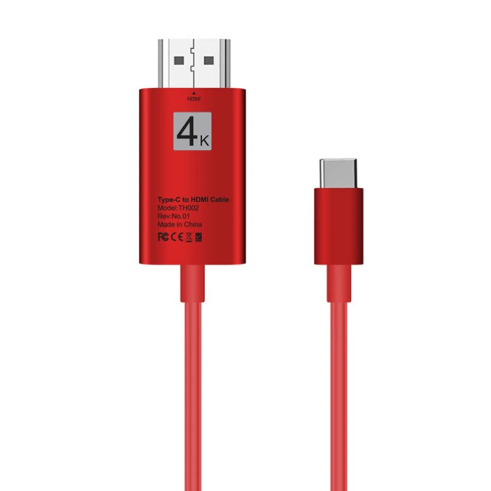 Кабель адаптер USB 3 1 стандарта Thunderbolt длиной 2 м 4K 30 Гц 60 Гц|Кабели HDMI| |