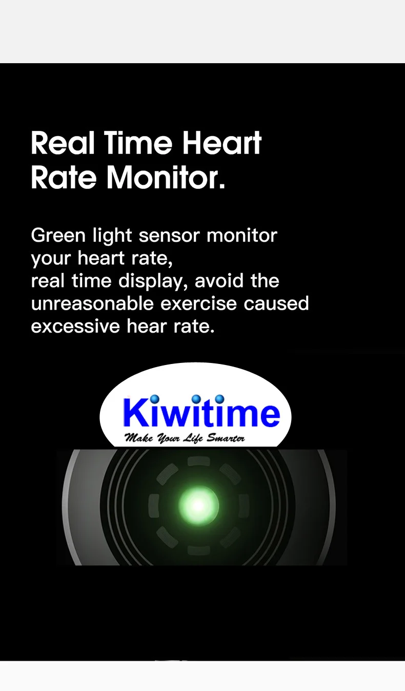 KIWITIME Смарт Браслет для проверки сердечного ритма 8 Bluetooth подключен 44 мм Smartwatch для iOS iPhone 4 5 6 7 huawei sony Android телефон Apple часы