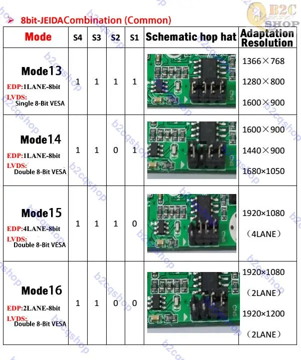 LVDS в eDP плата адаптера преобразования сигнала 30pin плата драйвера lcd контроллер EDP драйвер EDP конвертер