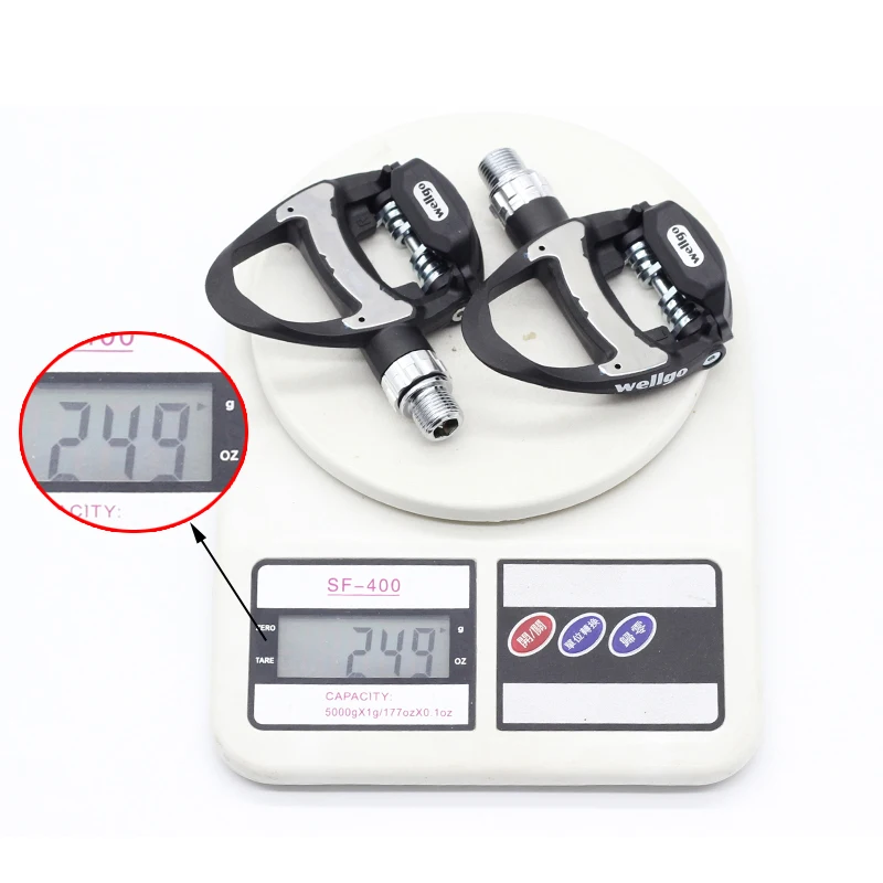 Новый Wellgo R312 ультра-светильник из углепластика гоночные велосипедные педали