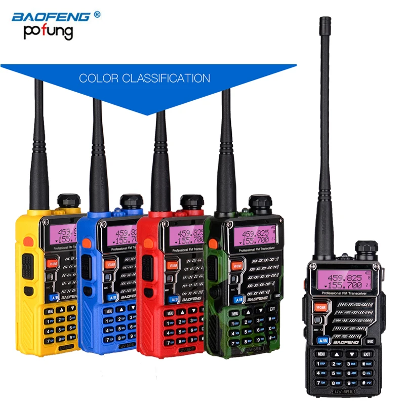 baofeng UV 5RE UV5RE для cb комплект рация 2 шт 10 км автомобильная портативная рации ham
