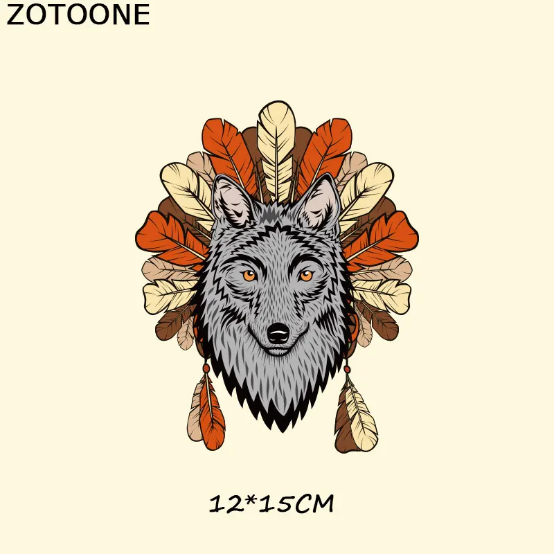 Нашивки ZOTOONE для одежды модные нашивки с животными стирающиеся a-уровневые