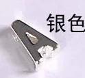52 шт. Золотой Серебряный Кулон из бисера Алфавит-Z письмо тег Талисманы Stamp Начальная Jewelry 10 мм Бусины для изготовления ювелирных изделий - Окраска металла: silver