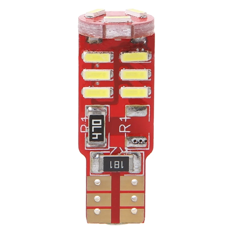 Новые шины CAN bus ошибок 15 SMD T10 W5W светодиодный 5W5 4014 маркер светильник белый Aug10