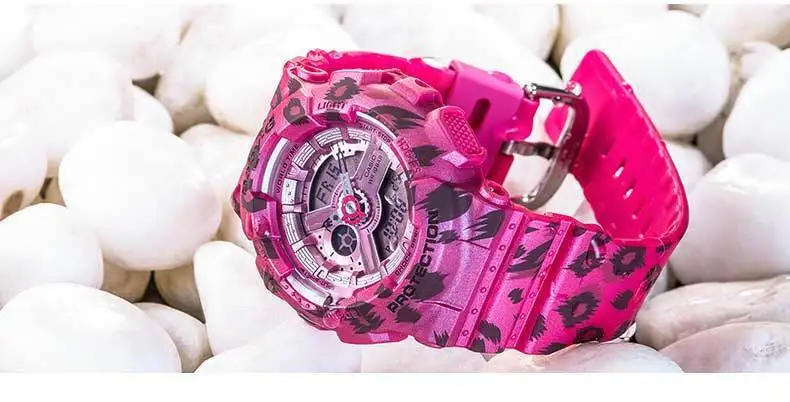CASIO Часы BABY-G серии женские наручные часы BA-110-1A водонепроницаемый светодиодный спортивные часы Relogio часы подарок высокое качество ударопрочный