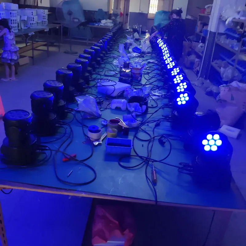 ASL 7*3 Вт 4в1 Луч 4 Led Mine Moving Head light Wash | Лампы и освещение