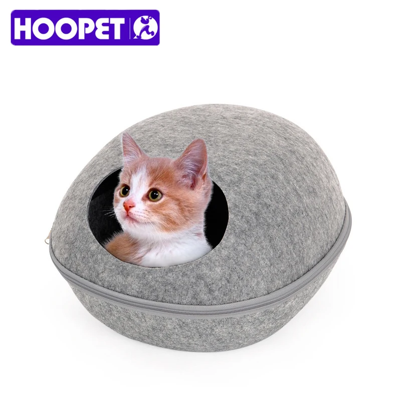 Креативная кровать домашние животные кошка спальный дом Войлок теплый материал