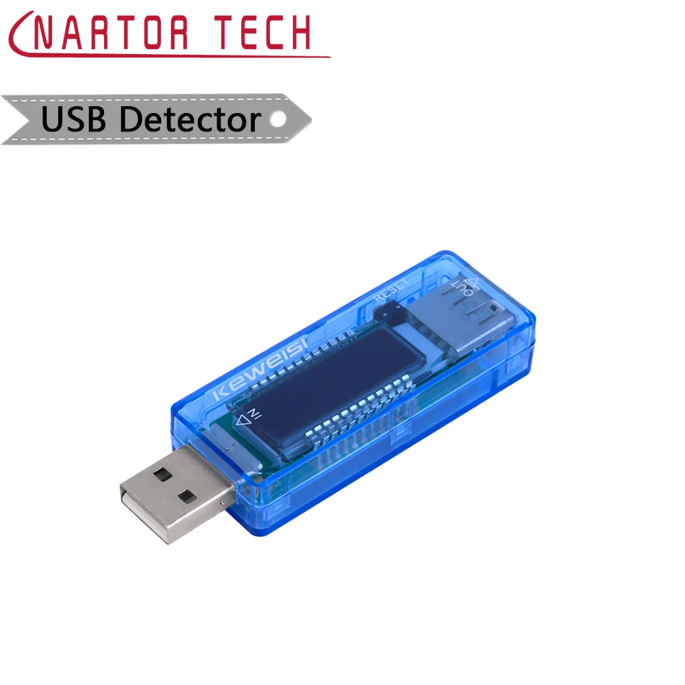 Nartor RC KWS-V20 KWS-V21 ЖК-дисплей USB детектор вольт Ток Напряжение Емкость Тестер
