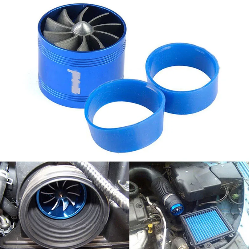 Универсальный турбо Одноструйный лопастной контроллер Tornado JDM Blue Eco для экономии