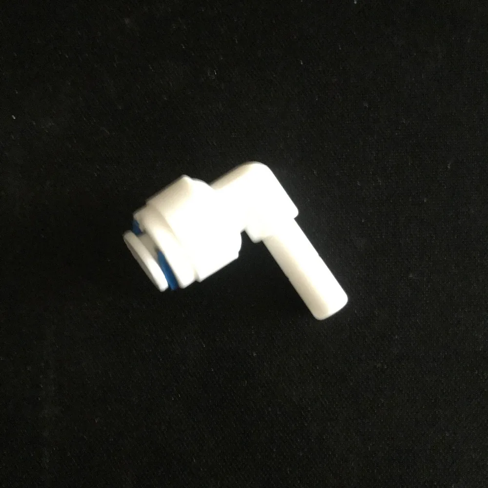 1/4 &quotx 3/8&quot локоть стебля пластичная вода быстрый фитинг для Ro фильтра |