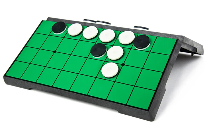 25 см Акриловые Магнитные портативные складные шахматы Reversi Othello стандартная