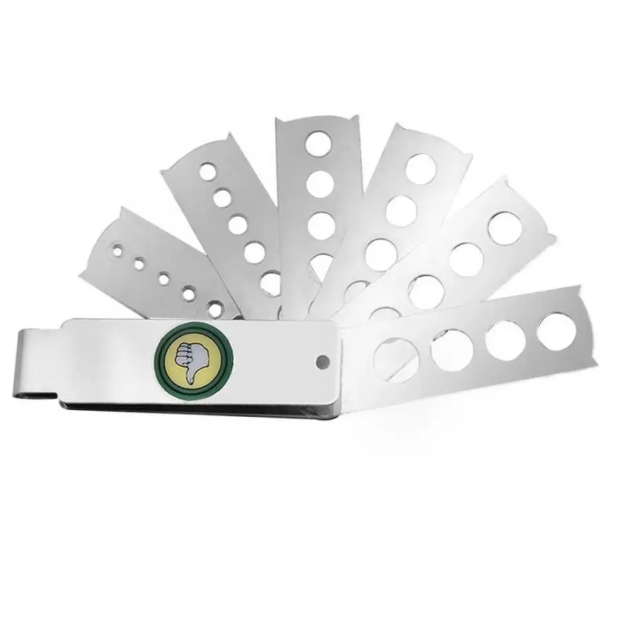 Jewelry Equipment Accessory Diamond Gem Measuring Tool Rust-resistant Fan Gauge Stone Making for Jewelers | Украшения и