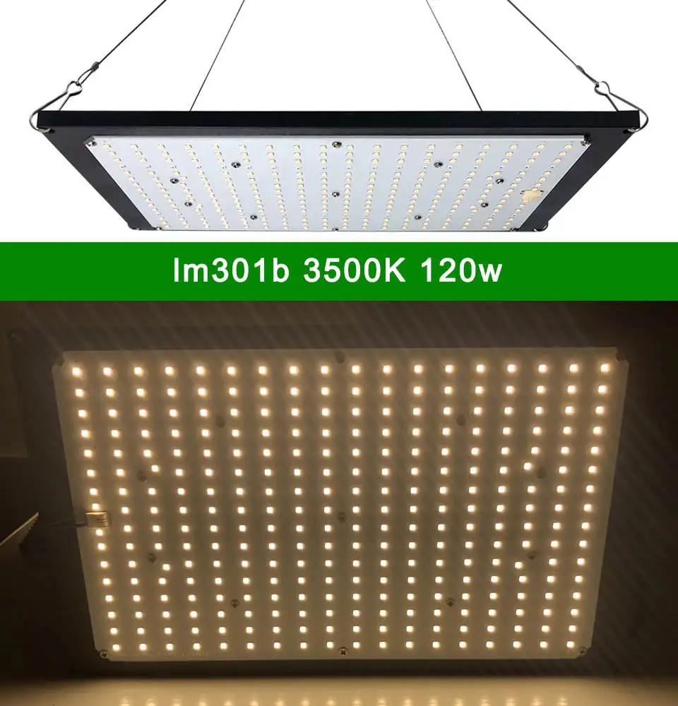 120w 3500K Московский сток Светодиодный светильник для выращивания lm301b 288 шт. чип полный спектр 240 Вт samsung 3000 K, 660nm красный Veg/Bloom state Meanwell драйвер - Испускаемый цвет: 120w 3500K