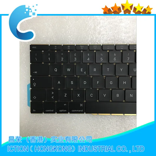 Оригинальная новая A1708 итальянская IT клавиатура для Macbook Pro 13 3 &quotRetina MLL42 MPXQ2