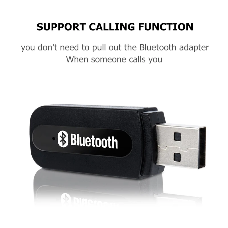 USB Bluetooth AUX беспроводной автомобильный комплект аудиоприемник A2DP музыкальный