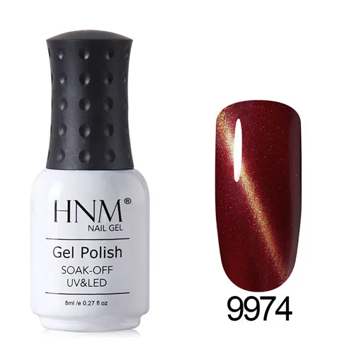9974 HNM 8 мл магнит для кошачьих глаз 58 цветов УФ светодиодный гель для ногтей замачиваемый полупропитанный Гель-лак для ногтей Гель-лак Гибридный лак лаковый лак - Цвет: 9974