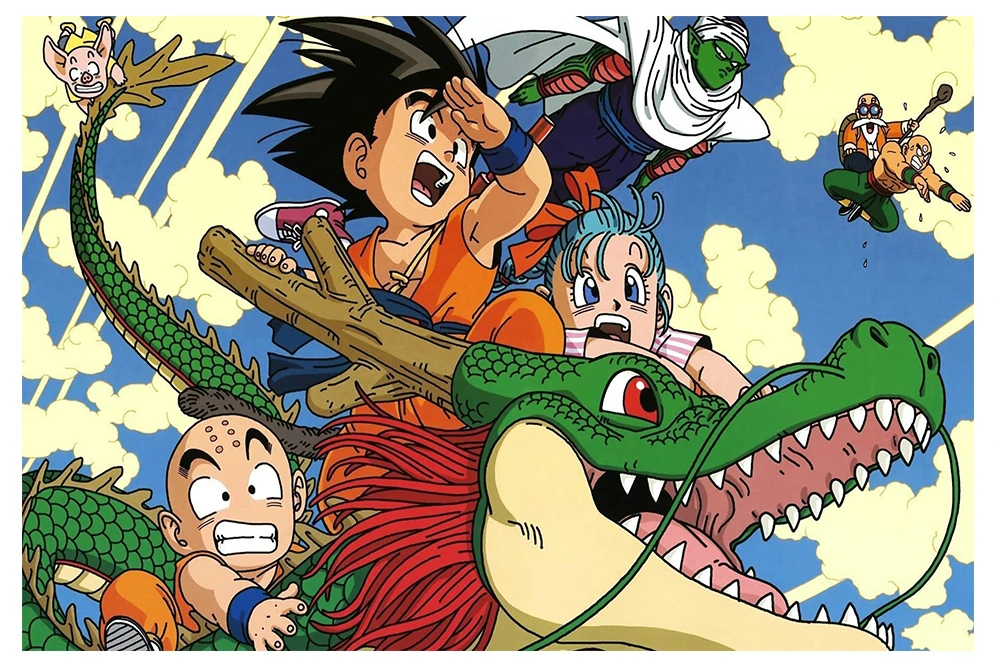 MOMEMO Dragon Ball Puzzle 1000 шт. деревянный пазл Пазлы для взрослых мультфильм шаблон деревянные головоломки игры детские развивающие игрушки