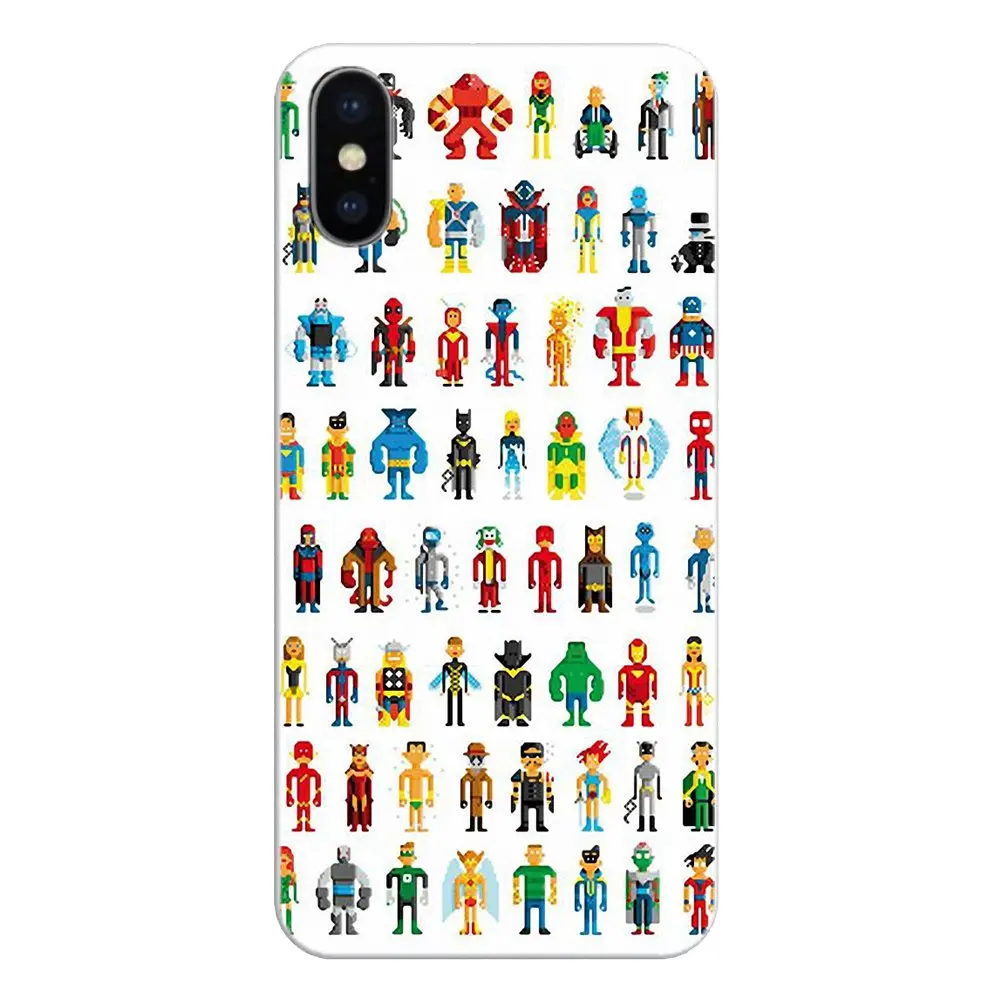 Все Супер Герои головоломка коллаж dc comics для Xiaomi Mi A1 A2 5X 6X 8 lite SE Pro Max Mix 2 2S 3 Mi5 Mi5S