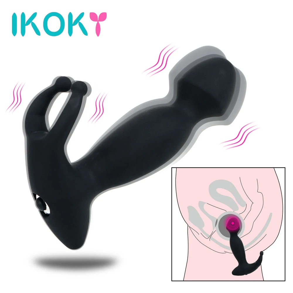 IKOKY Анальная пробка секс Продукты Силиконовые Секс игрушки для мужчин женщин гей