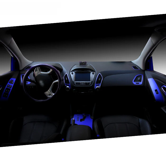 Стайлинг автомобиля Teeze наклейки для салона центральная консоль изменение цвета