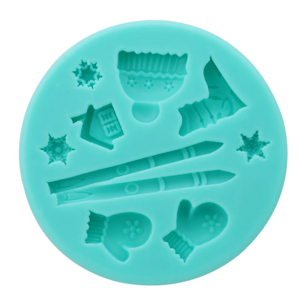 Новинка креативная Рождественская серия форма для торта и печенья помадка