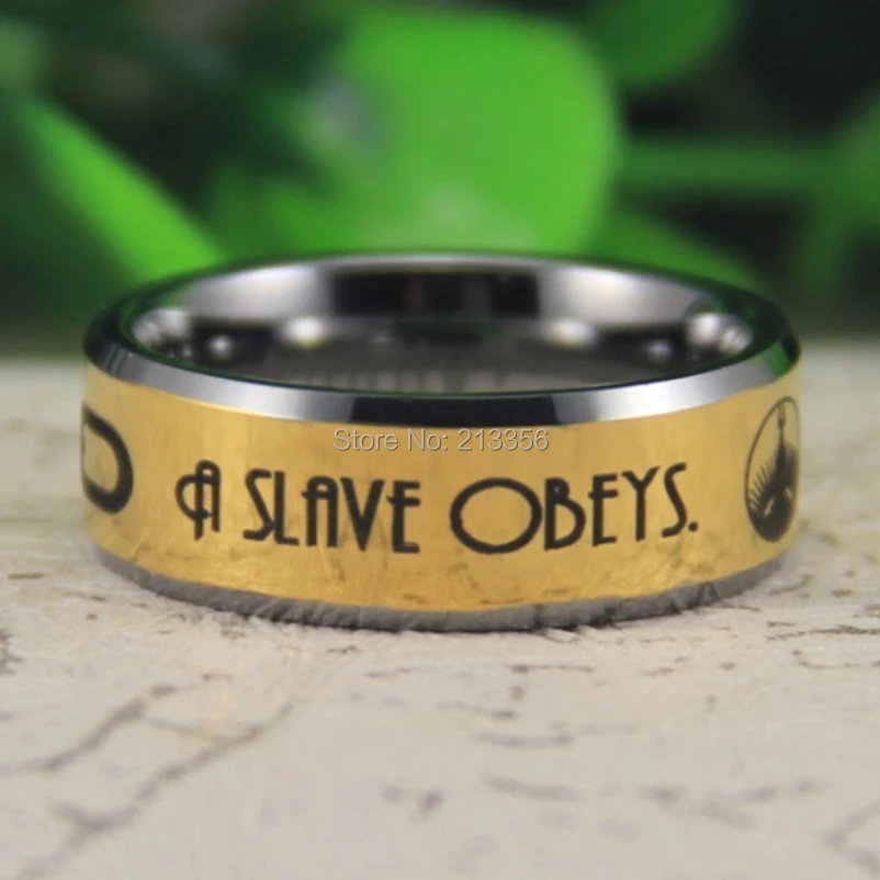 Лидер продаж свадебное кольцо из золотистого вольфрама человек выбирает 8 мм США