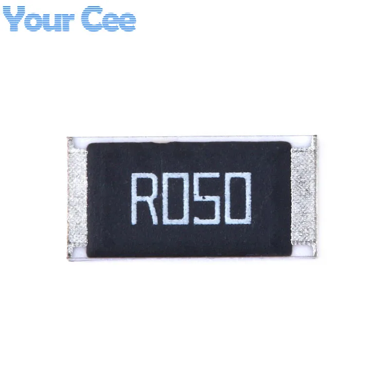 50 шт. 2512 SMD резистор 1 Вт 0 05 Ом 0.05R R050 1% чип высокой точности|smd resistor 1w|smd resistorresistor 1w |
