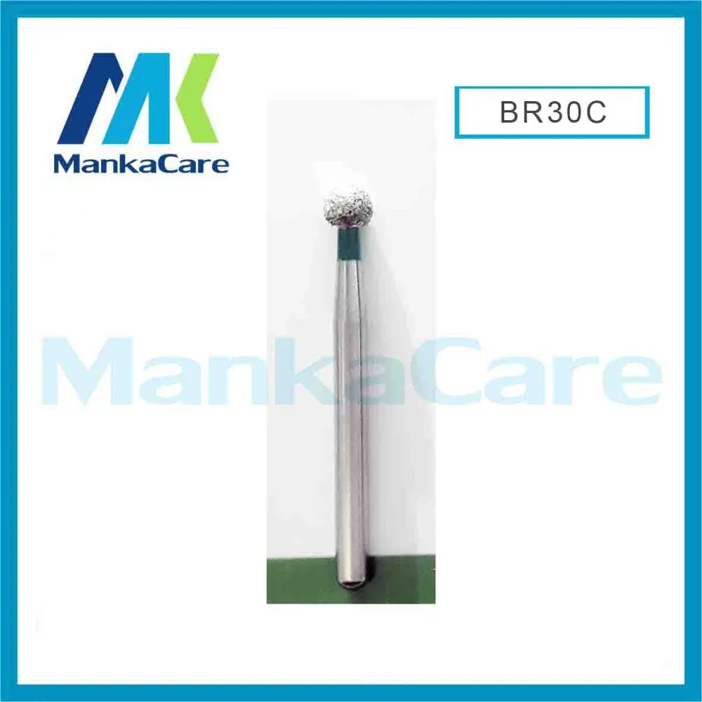 

MKBR30C-Dental Diamond Burs Set For Porcelain Shouldered Abutment Polishing/High quality Speed handpiece burs/Wear-resistant/Lab