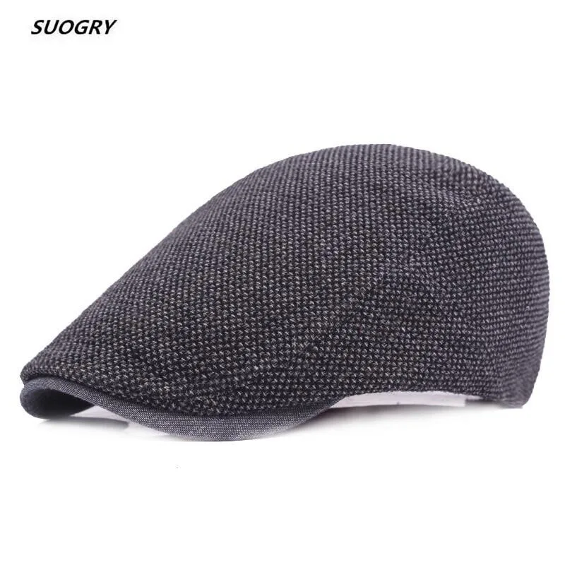 

SUOGRY 2018 Cotton Beret Hats For Men or Women Retro Hat Berets Caps