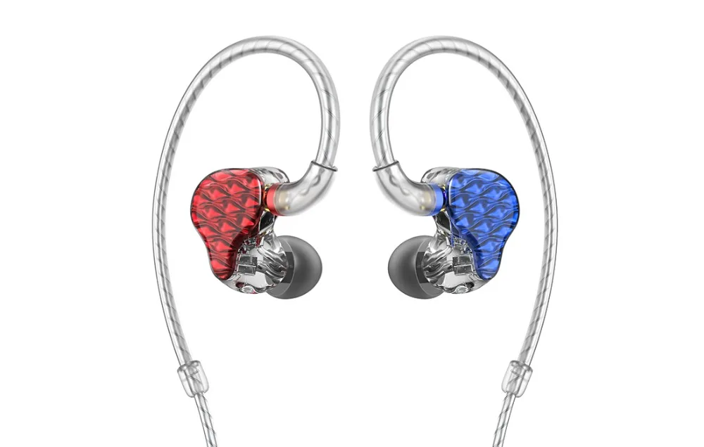 Hi Fi наушники FiiO FA7 металлический чехол Knowles съемный кабель дизайн MMCX гибридные с
