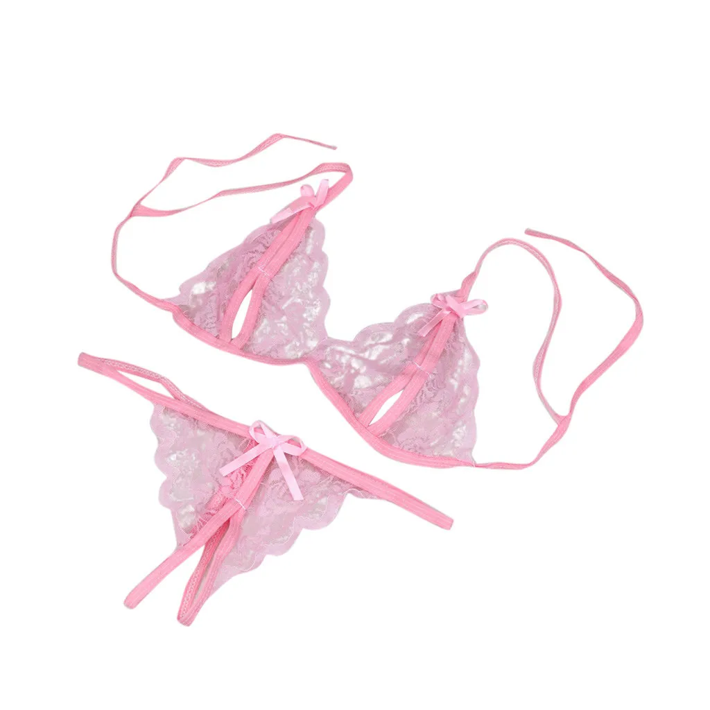 Женская пижама нижнее белье кружевное стринги intimo donna сексуальное женское
