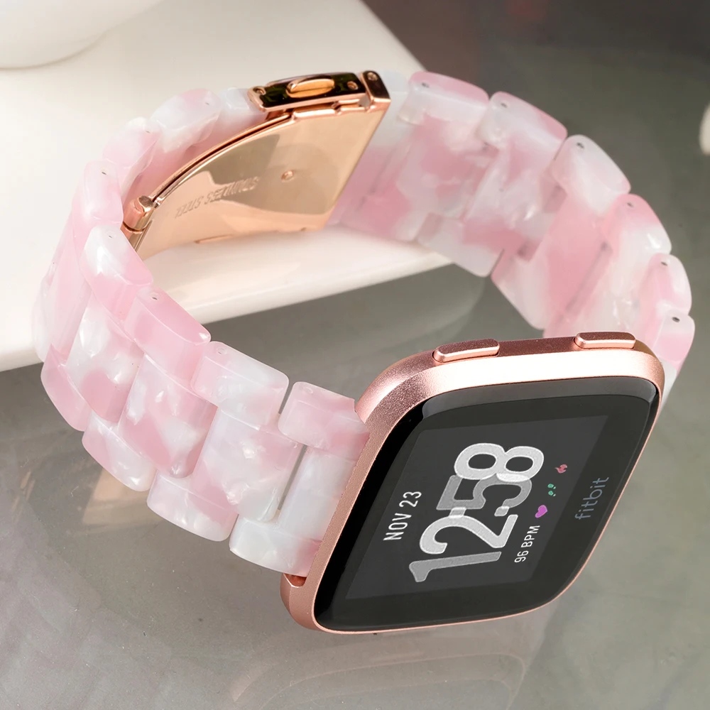 Ремешок для часов из смолы для всех Fitbit Versa/Versa Lite Edition/Versa Special Edition ремешок с пряжкой для наручных часов ремни браслет