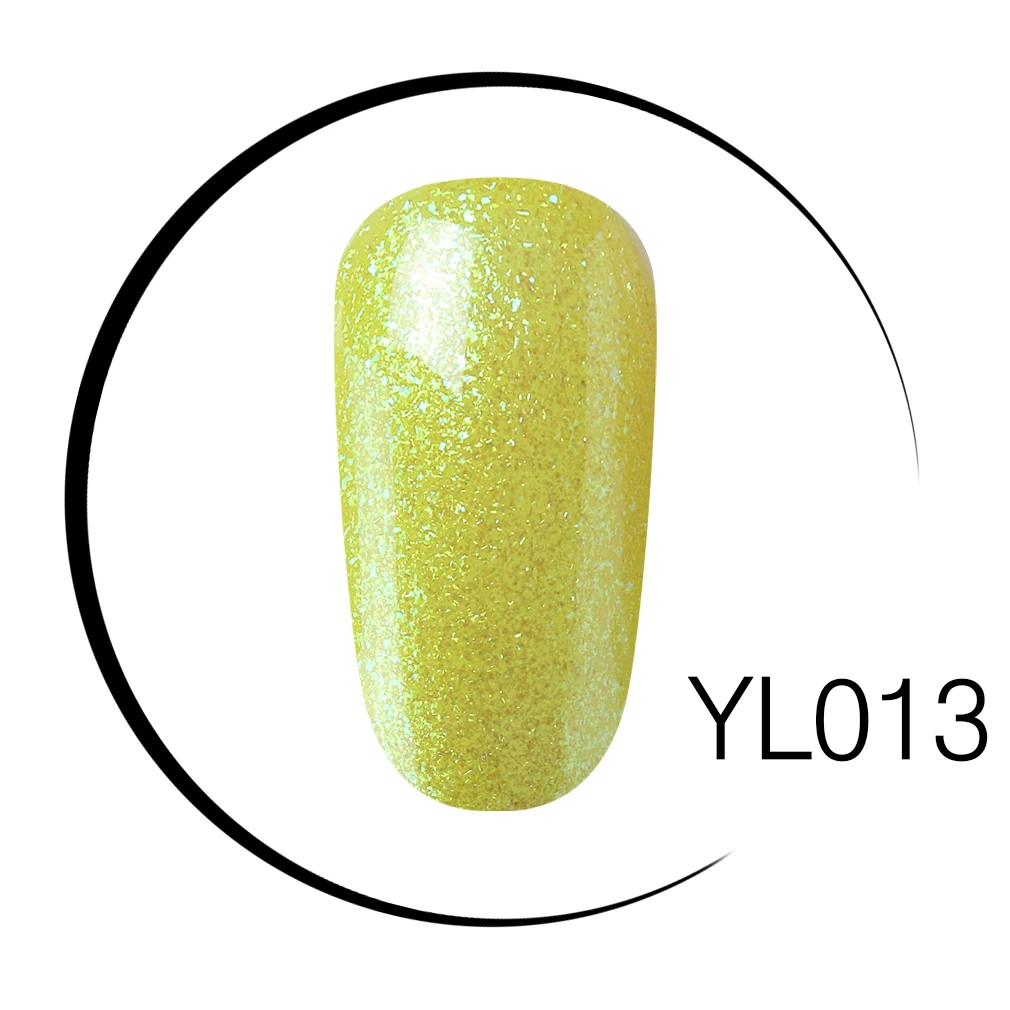 YL013 Elite99 Гель-лак для ногтей высокого качества для маникюра, салонов, 10 мл, зеленый цвет, отмачиваемый органический УФ-светодиодный Гель-лак для ногтей - Цвет: YL013