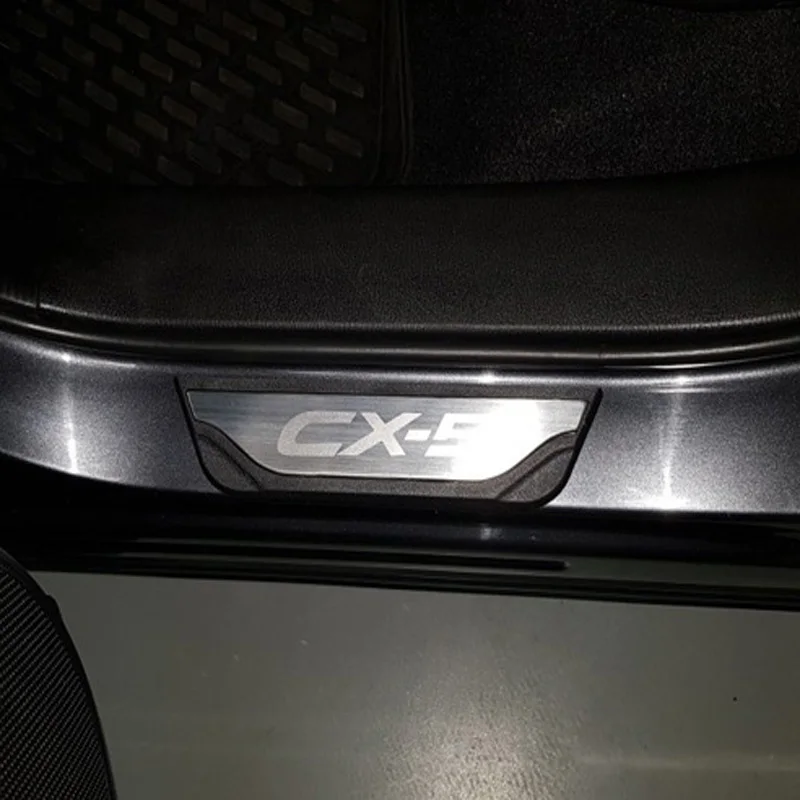Для mazda cx30 cx 30 2019 2020 на молнии Wrong extraction аксессуары дверной порог скребок Добро