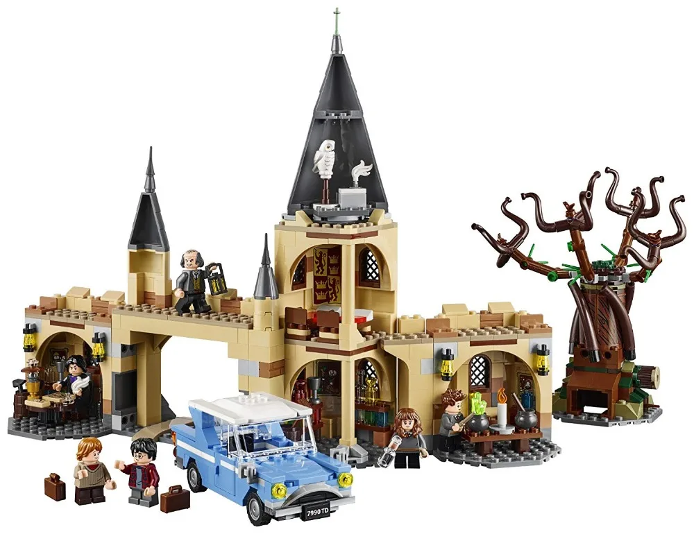 Бела Харри Поттер и камера секретов Хогвартс Whomping Willow строительный комплект