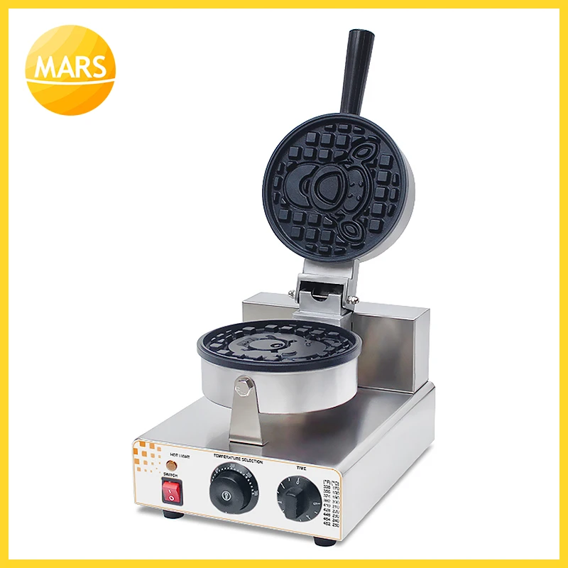 Вафельница Mars для коммерческого использования в форме мультяшного героя 110 В 220