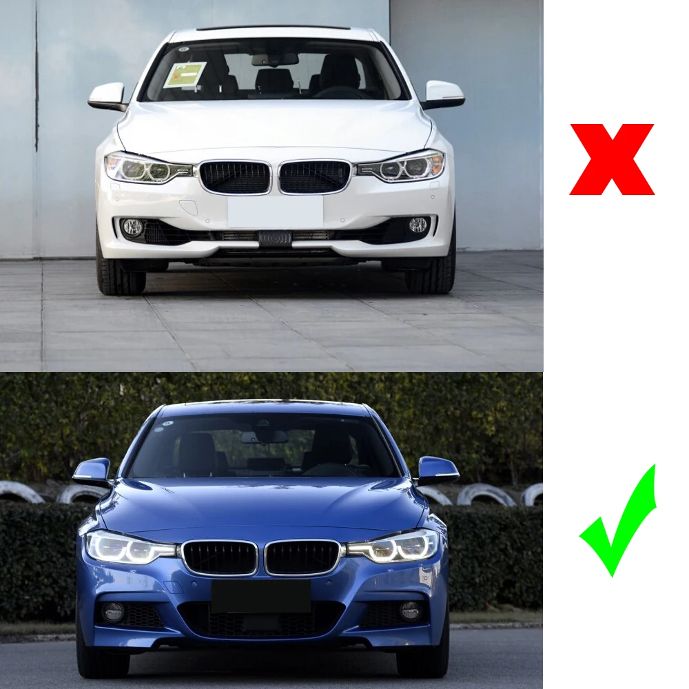 Передние противотуманные фары для BMW F30 F31 M Sport 2012 2018 плавники отделочные накладки