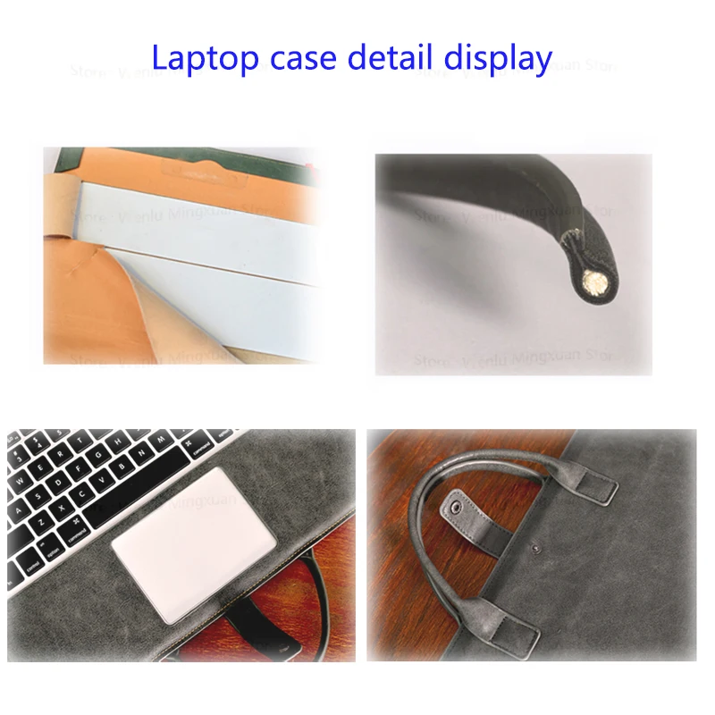 

Stand Case For Xiaomi 2018 Mi Ruby 15.6" Pro Portable KUMON PU Leather Laptop Sleeve Cover For Mi Notebook Air 13.3" 12.5" Gifts