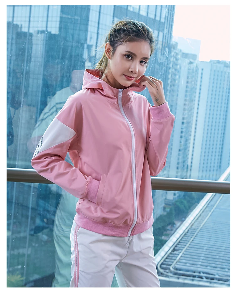 JINXIUSHIRT куртка для бега Женская толстовка с капюшоном и длинным рукавом женская спортивная куртка на молнии для йоги фитнес-тренажерный зал топы мешковатая одежда