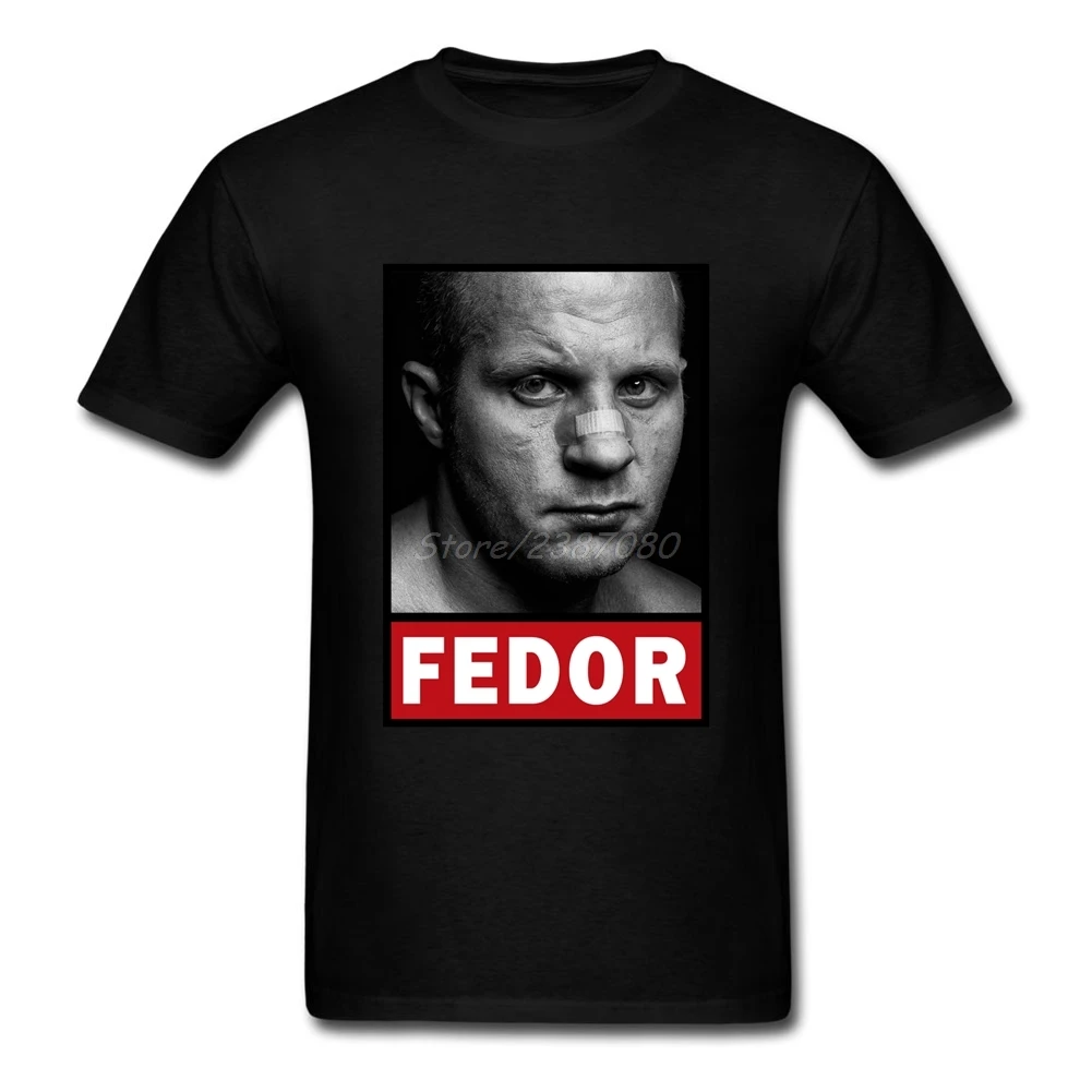 Новинка футболка Fedor emelianko одежда для стайлинга автомобиля мужчин хлопковые