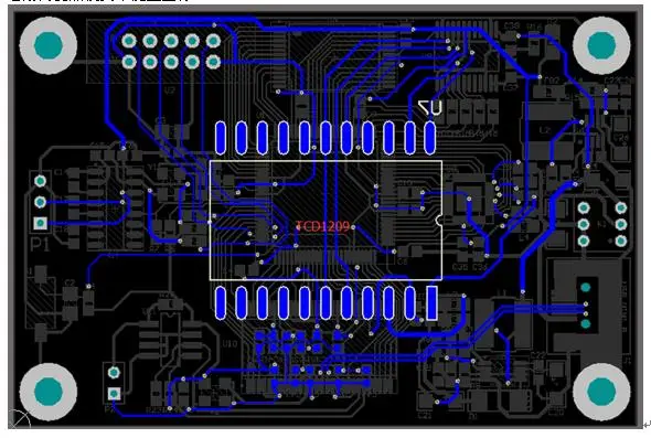 Для линейного массива CCD схема MAXII + USB2.0 TCD1209 AD9945|Аксессуары для демонстрационных