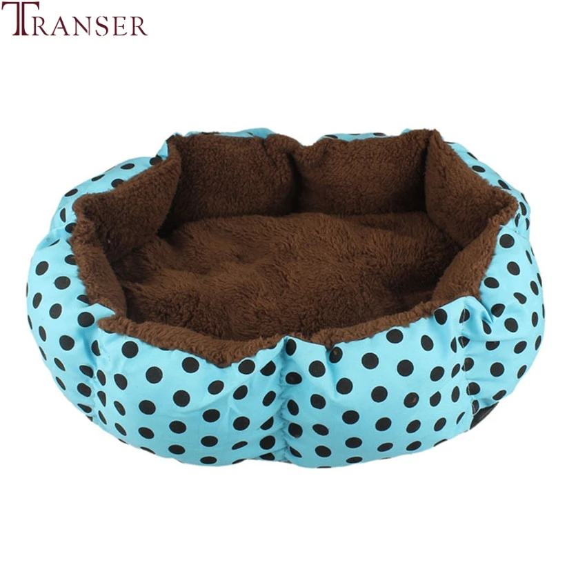 Фото Кровать для домашнего питомца Transer Dog зимний теплый мягкий флисовый коврик в