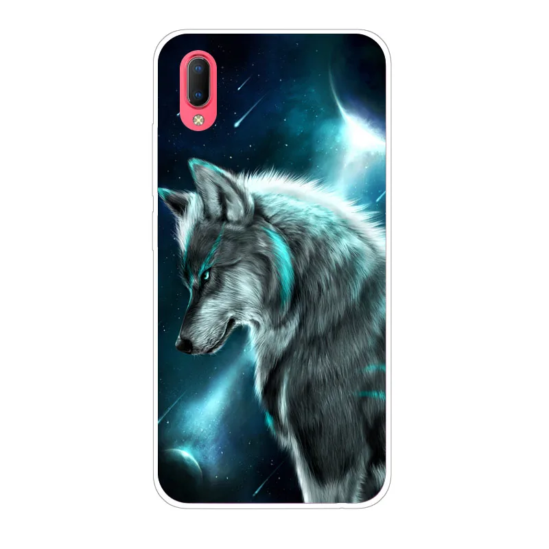 Vivo Y93S Y93 Case Silicon Fierce animals Painting Soft TPU Back Cover for Phone shell Coque Funda |