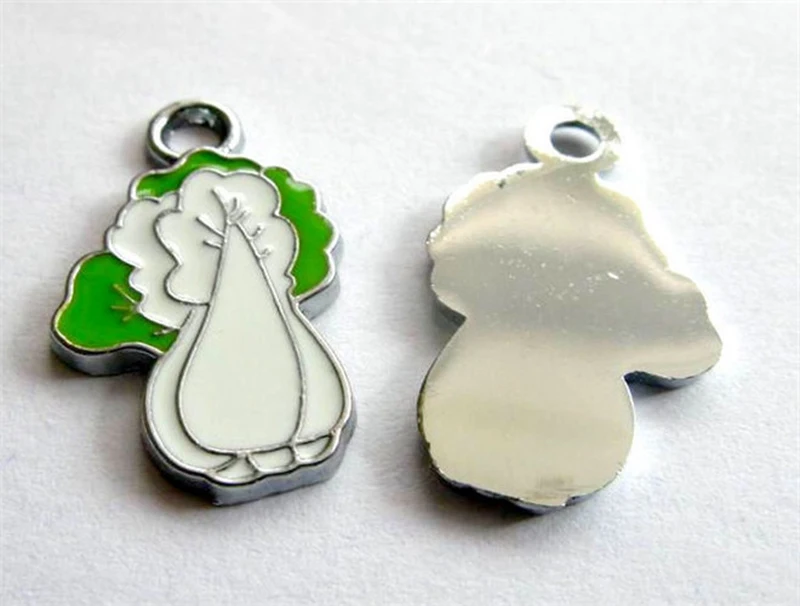Gorgeous Chinese Cabbage Pendant Enamel Vegetables Charms DIY Accessories For Handmade Women Jewelry Necklace Bracelets | Украшения и