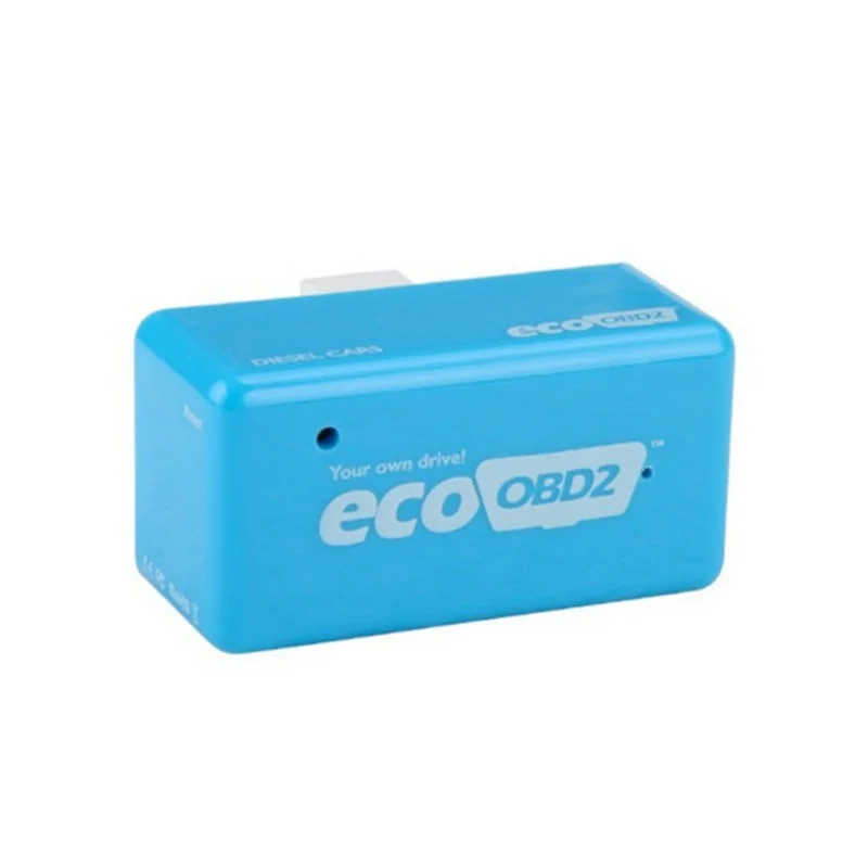 Чип тюнинг OBD2 Economy EcoOBD2 синий цвет 15% экономия топлива Eco для дизельных автомобилей