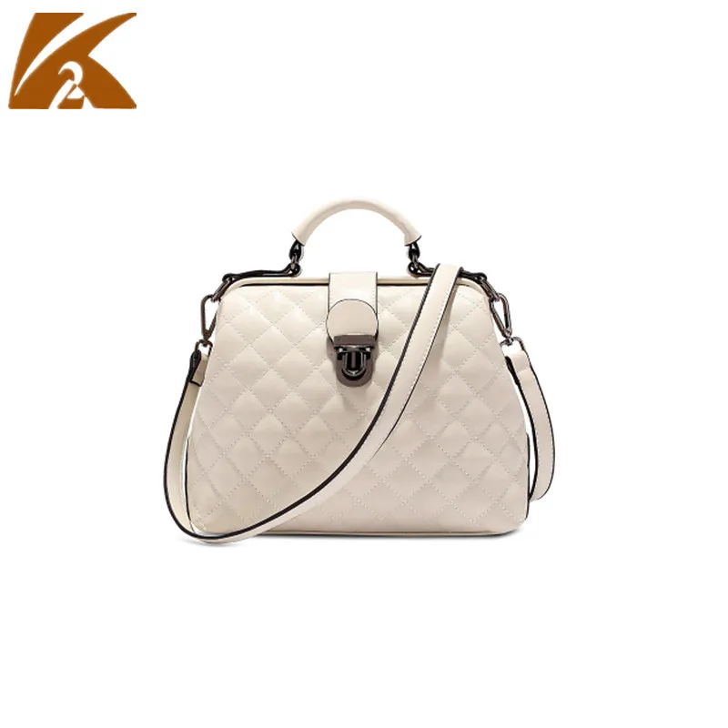 KVKY 2018 Famous Brands PU Leather Handbags Women Fashion Diamond Lattice Shoulder Bags Ladies Messenger Bag Luxury Designers | Багаж и