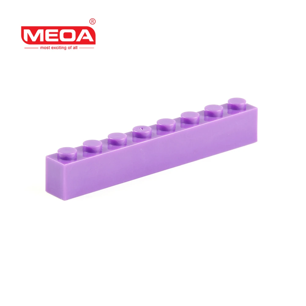 Building Blocks Spare Part 50pcs/lot 1*8 Higher Brick with logo MOC DIY Assemble Toy Kit Set | Игрушки и хобби