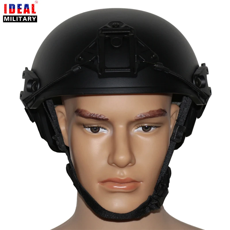 JJW Black NIJ level IIIA 3A Air Frame 100% Aramid Bulletproof Airframe Helmet With Ballistic Test Report 5 Years Warranty | Спорт и